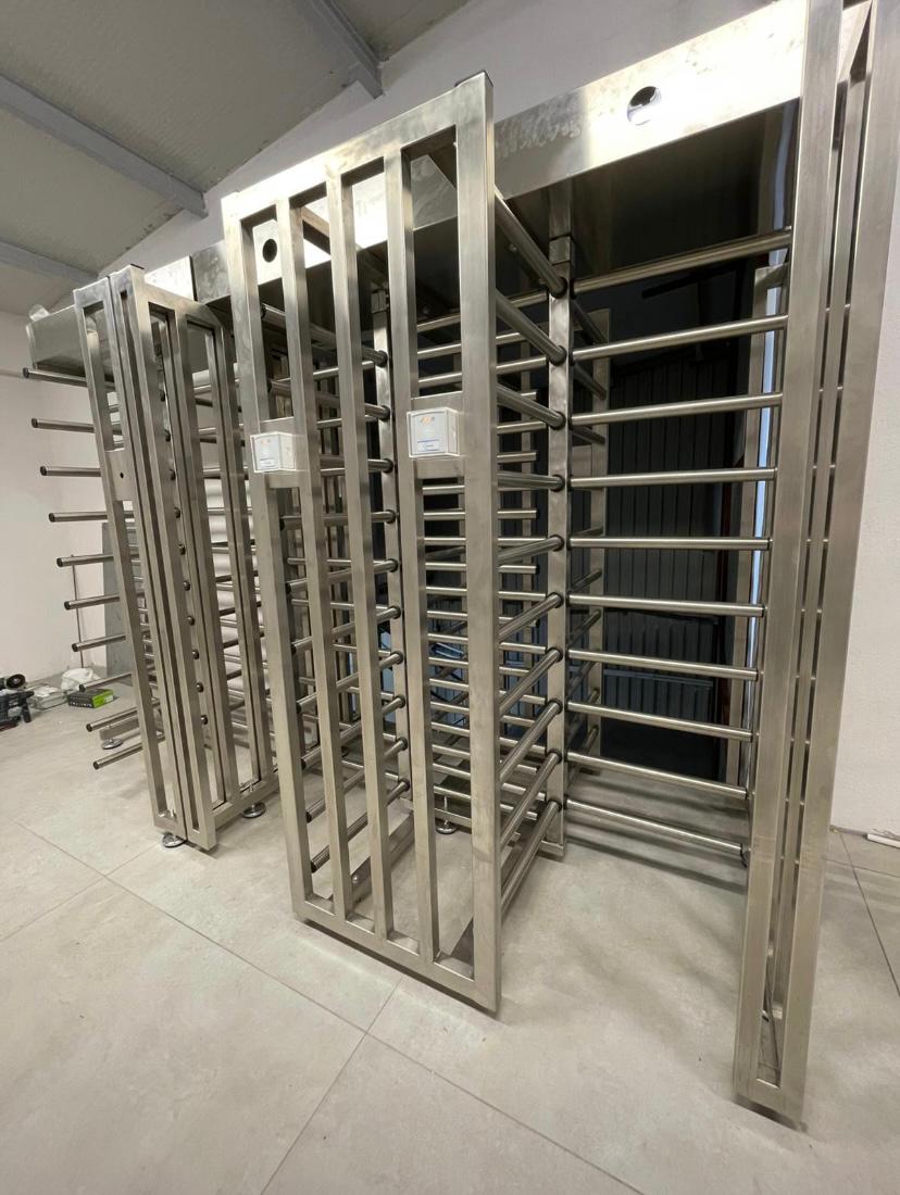 Construction Site Full-Height Turnstile Installation | Secure Access